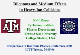 Dileptons and Medium Effects in Heavy-Ion Collisions
