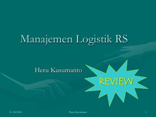 Manajemen Logistik RS