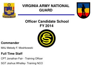 VIRGINIA ARMY NATIONAL GUARD
