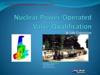 Nuclear Power-Operated Valve Qualification