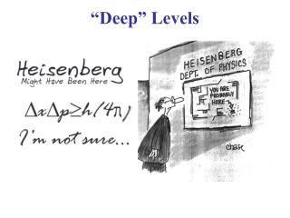“Deep” Levels