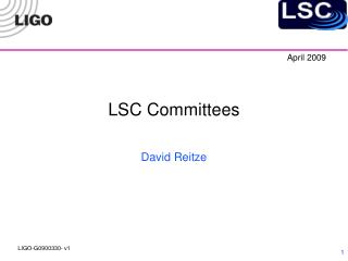 LSC Committees