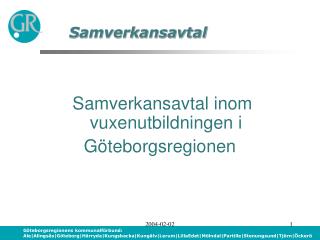 Samverkansavtal