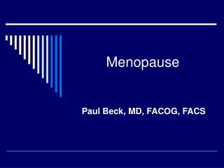 Menopause