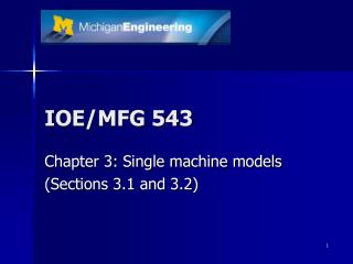 IOE/MFG 543