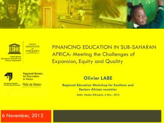 FINANCING EDUCATION IN SUB-SAHARAN AFRICA: Meeting the Challenges of Expansion, Equity and Quality