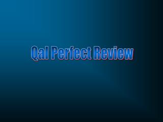 Qal Perfect Review