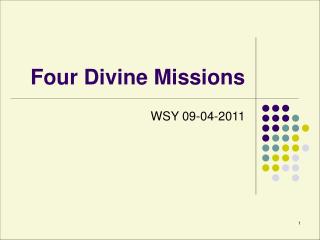 Four Divine Missions