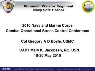 Wounded Warrior Regiment Navy Safe Harbor