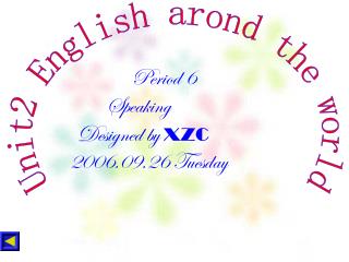 Unit2 English arond the world
