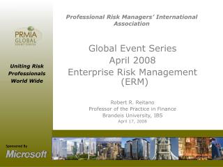 Professional Risk Managers’ International Association