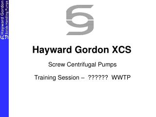 Hayward Gordon XCS