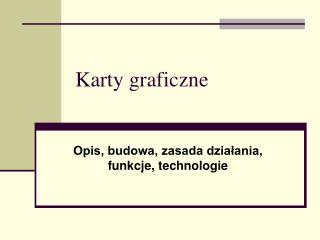 Karty graficzne