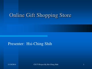Online Gift Shopping Store