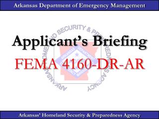 Arkansas Department of Emergency Management