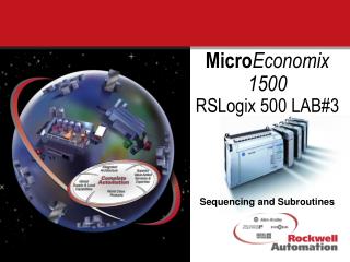 Micro Economix 1500 RSLogix 500 LAB#3