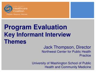 Program Evaluation Key Informant Interview Themes