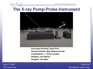 The X-ray Pump-Probe Instrument