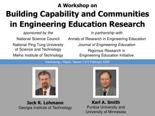A Workshop on Building Capability and Communities in Engineering Education Research