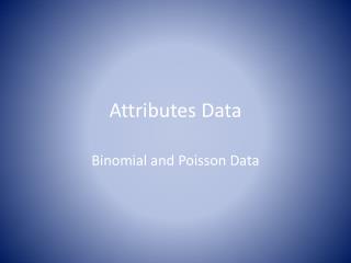 Attributes Data