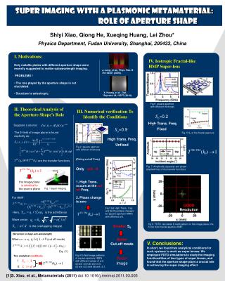 Super Imaging With a Plasmonic Metamaterial: