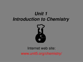 Unit 1 Introduction to Chemistry