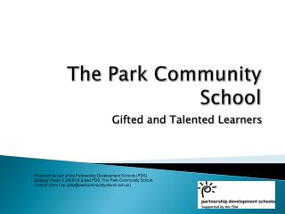 The Park Community School