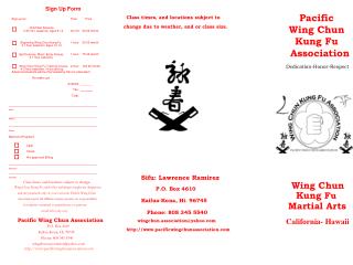 Wing Chun Kung Fu