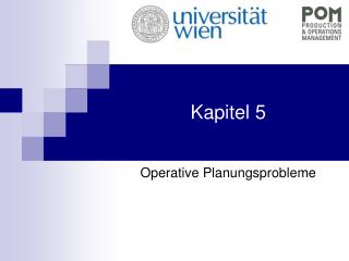 Kapitel 5