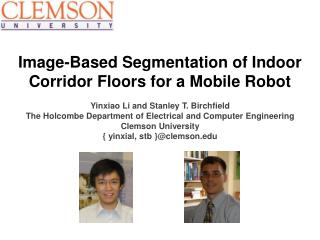 Image-Based Segmentation of Indoor Corridor Floors for a Mobile Robot