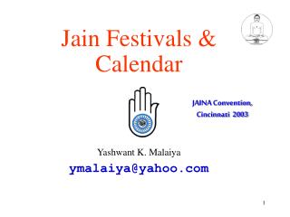 Jain Festivals &amp; Calendar