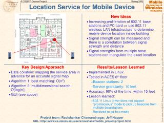 Location Service for Mobile Device