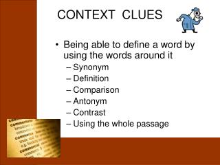 CONTEXT CLUES