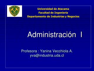 Administración I