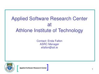 ASRC Overview