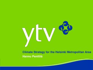 Climate Strategy for the Helsinki Metropolitan Area