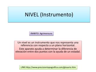 NIVEL (Instrumento)