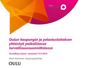 Oulu-Koillismaan pelastuslaitos Alue