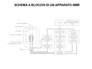 SCHEMA A BLOCCHI DI UN APPARATO NMR