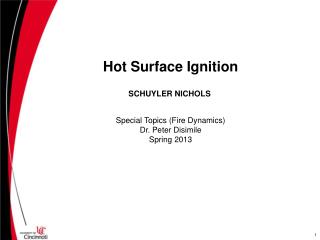 Hot Surface Ignition