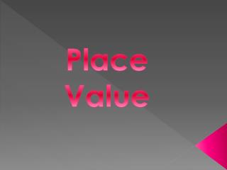 Place Value