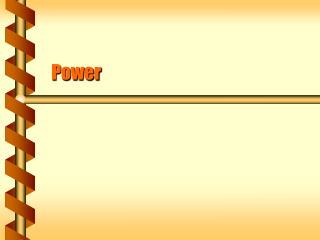 Power
