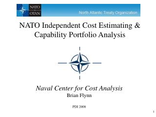 Naval Center for Cost Analysis Brian Flynn PDI 2008