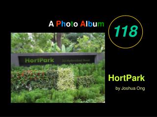 A P h o t o A l b u m HortPark by Joshua Ong