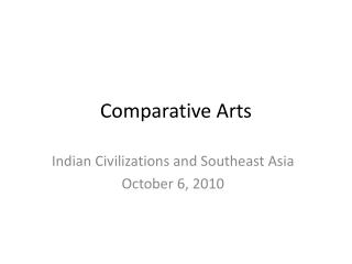 Comparative Arts