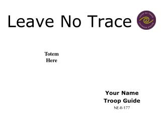 Leave No Trace