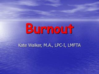 Burnout