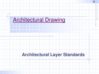 Architectural Drawing