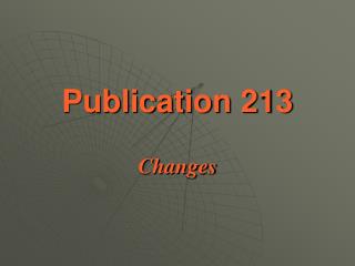 Publication 213