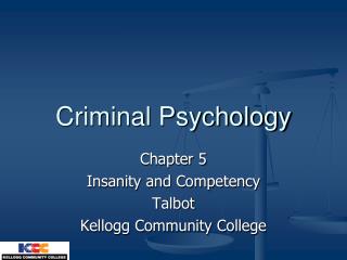 Criminal Psychology